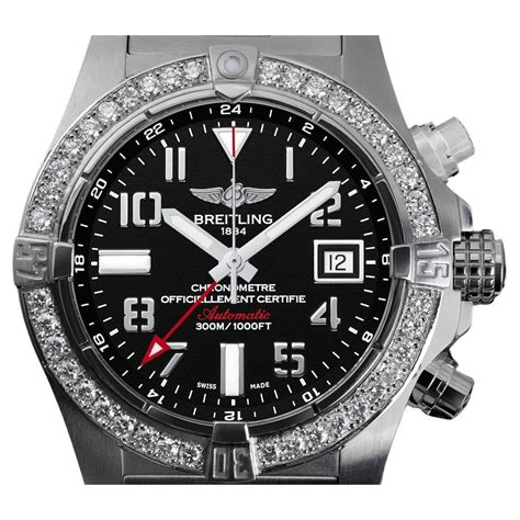 breitling super avenger 2 with diamond bezel|Breitling super avenger 2 price.